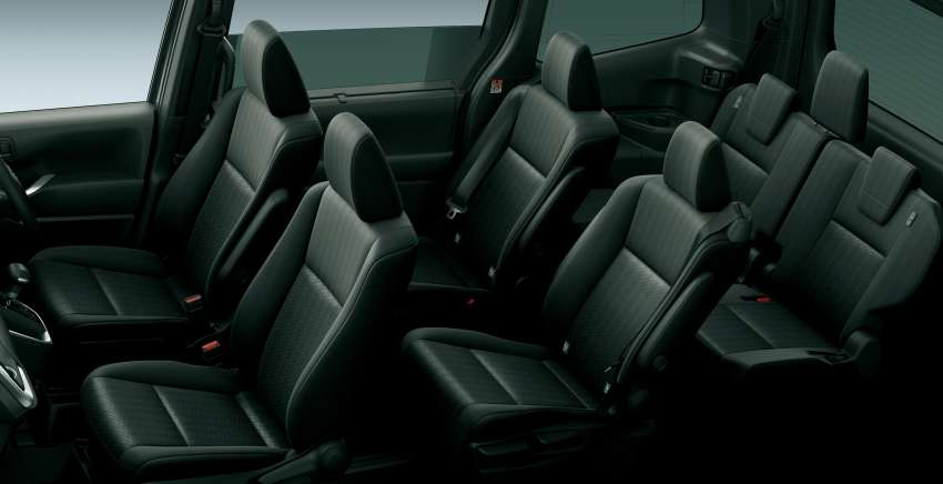 Toyota Noah seat arrangement