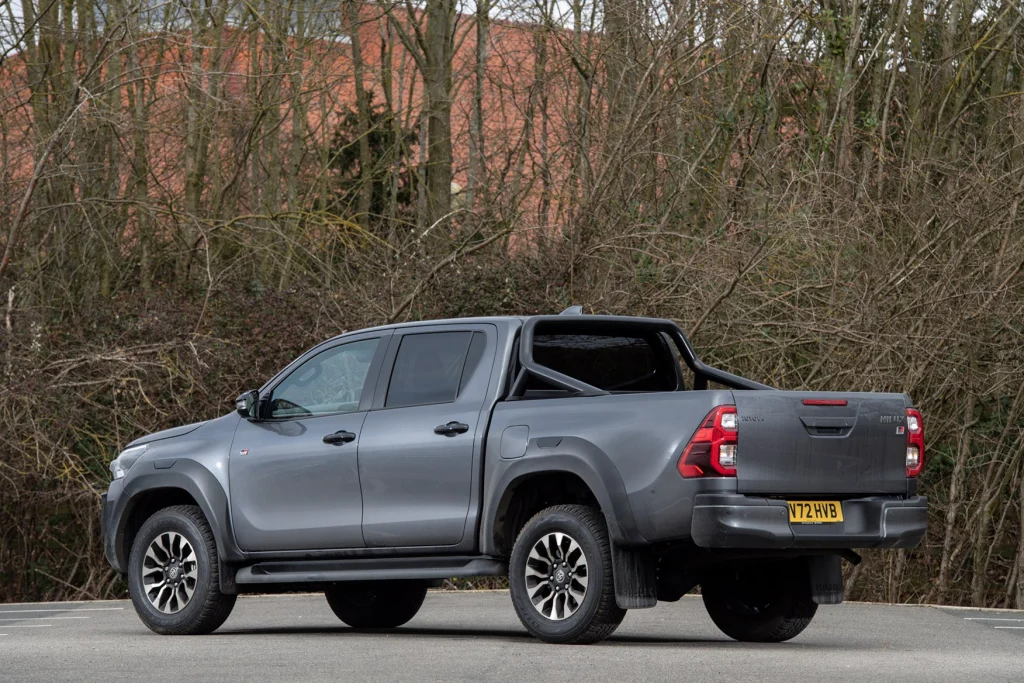 Grey Toyota Hilux